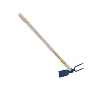 Outils perrin Serfouette Forgée Panne et Fourche Emmanché Droit 100, 26cm Largeur