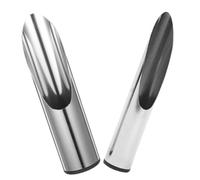 PERSELOSO 2 Pièces Pelle à Godet de Jardinage en Acier Inoxydable Argenté, Design Multifonction Portable pour Terreau, pour Plantes en Pot D'intérieur et Balcons