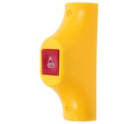 PERSELOSO Bouton de Sonnette de Sortie de Bus Installation Facile en ABS Jaune Résistant aux Pressions Fréquentes Dispositif D'alerte Arrêt Polyvalent pour Véhicules et Bus