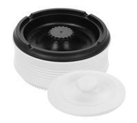 PERSELOSO Cendrier Purificateur Air Automatique Portable Multifonction pour Intérieur Bureau et Voiture Design Moderne Ivoire avec Filtre Anti-Odeur