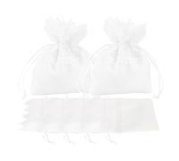 PERSELOSO Lot de 6 Pochons Dragées en Tissu pour Rangement de Bonbons, Décoration Élégante et Colorée, pour Emballage Présent Lors de Fêtes et Mariages