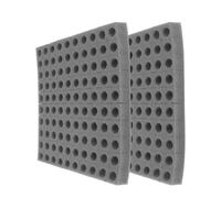 PERSELOSO Plateau Germoir en Éponge Hydroponique Noire, Culture sans Terre, Gain de Place, 2 Feuilles pour Jardin et Base de Plantation Végétale