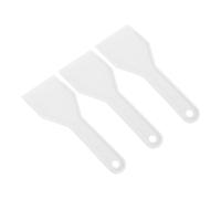 PERSELOSO Spatule de Dégivrage en Plastique Blanc 3pcs pour Congélateur et Réfrigérateur Surface Lisse sans Rayures Outil Ménager Cuisine