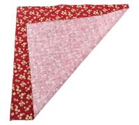PERSELOSO Tissu d'Emballage Carré 70X70 CM en Coton Motif Feuille d'Or Style Japonerie Furoshiki pour Boîte à Lunch et Sorties en Nature