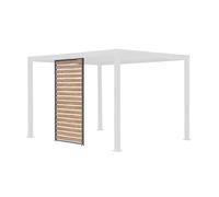 Persienne 130cm pour pergola bioclimatique aluminium 3x4m Triomphe PERSIENNE 130CM TRIOMPHE