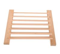 Persienne Bois Sauna, Grille D'aération Rectangulaire Marron | Dispositif de Ventilation pour Sauna, Accessoire de Sauna en Bois, Bords Lisses, Usage Maison et Hammam