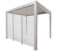 Persienne EVORA Argile Pour Côté 3 m - 1/3 0,9 x 2,4 Aluminium traité époxy Hespéride