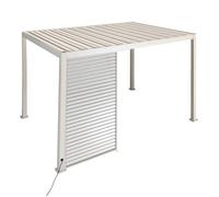 Persienne pour pergola Evora 4x3m argile - Hespéride