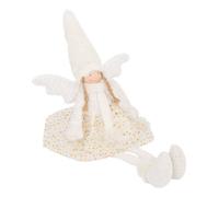 PERSONNAGE POUPEE ANGE OR 56CM - Atmosphera Créateur d'intérieur