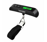 Pèse bagage électronique numérique 50kg/110lb, balance portable pèse valise avec tare et température