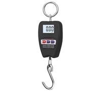 Pèse-bagages Outil à Main Électronique Haute Précision avec Écran LED | Pèse-Bagages De Pour Réception Expédition Portionnage Entrepôts Garages Fermes Hommes Pêcheurs Pêche Noir
