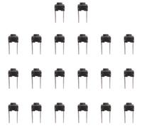 Pesfehhy 20 pieces 6 x 6 x 5 mm Tact Switch Momentane Interrupteur bouton-poussoir Tactile 2 broches DIP Trou traversant