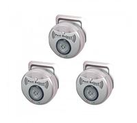PEST REJECT PRO lot de 3 VENTEO Répulsif nuisibles Repulse power Ultrasons et électromagnétisme Couleur gris ? Couverture de votre maison de 200m² Veilleuse intégrée