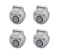 Pest Reject Pro - Lot de 4 - VENTEO - Répulsif nuisibles Repulse Power - Ultrasons et électromagnétisme - Couleur Gris - Couverture de Votre Maison de 200m² - Veilleuse intégrée