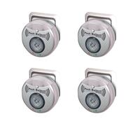 Pest Reject Pro - Lot de 4 - VENTEO - Répulsif nuisibles Repulse Power - Ultrasons et électromagnétisme - Couleur Gris - Couverture de Votre Maison de 200m² - Veilleuse intégrée