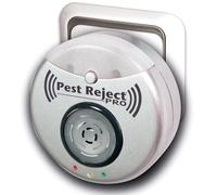 Pest Reject Pro (Original), Répulsif ultrasonique d'insectes, éloigne Les moustiques, Les rongeurs, Les Insectes et Les cafards, Appareil électronique répulsif, Couverture de 300m2.