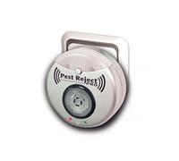 Pest Reject Pro Repulse power - - Répulsif nuisibles - Ultrasons et électromagnétisme - Couleur gris - Couverture de votre maison de 200m² -