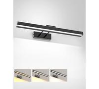 PESUTEN Lampe pour tableau à piles, lampe d'art sans fil de 40,6 cm pour peintures, CCT à intensité variable, rechargeable par batterie, lumière d'image avec télécommande pour galerie, cible de