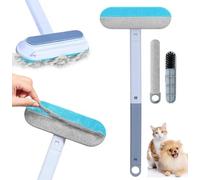 Pet Hair Remover - Brosse Anti Poils Animaux - Brosse Poil Chat et Chien Réutilisable | Ramasse Poils Animaux pour Canapé, Vêtements, Voiture 4 in 1 - Facile à Nettoyer (1PCS)