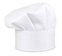 Pet-Jos Toque de cuisinier unisexe en coton pour cuisine, hôtel, restaurant, restaurant - Réglable pour homme, femme, cuisine, blanc