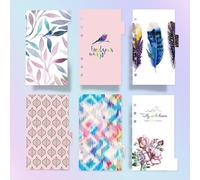 Pétales De Géométrie Pour Carnet De Notes, Diviseurs D'index En Spirale A6, Accessoires De Planificateur Pour Filofax Dokibook, Papeterie Cadeau, Fournitures Scolaires