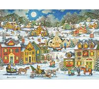 Peter Pauper Press Festive Village Holiday Cards
