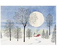 Peter Pauper Press Moonlit Cottage Deluxe Holiday Cards
