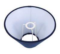 Petit Abat-jour Conique Bleu en Tissu, Moderne, Portable | Installation Facile, Résistant à Déformation, Métal et Plastique, pour Chambres et Salles à Manger