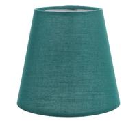 Petit Abat-jour de Plafond en Lin Vert, Forme Tambour, E14 | Abat Jours, Style Simple et Élégant, Support Harp, pour Lampe de Sol et Table