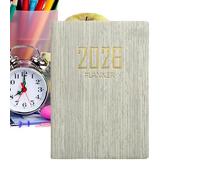 Petit Agenda 2026,Cahier de Gestion du Temps Format 74x105 mm - Planificateur d'Emploi du Temps 365 Jours Version Anglaise,pour Emploi Objectifs Notes Scolaire Université Entreprise É