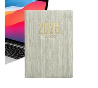 Petit Agenda 2026 | Calendrier Papier De Planification A7 - Planificateur Calendrier 365 Jours Petit - Pour Travail École Université Bureau Famille Étudiant Femmes Hommes Enseignant Planning Objectif