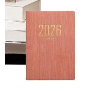 Petit agenda 2026 format A7 10,6 x 7,8 cm 365 jours pour le travail, l'école, l'université, le lieu de travail, la famille, les étudiants, les adultes, les femmes, les hommes, les enseignants, P