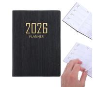 Petit agenda 2026 format A7 10,6 x 7,8 cm 365 jours pour le travail, l'école, l'université, le lieu de travail, la famille, les étudiants, les adultes, les femmes, les hommes, les enseignants, P