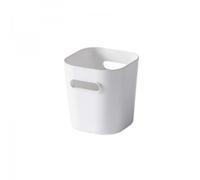 Petit Bac de Rangement Blanc pour Salle de bain 0,62 l