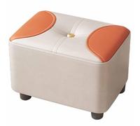 Petit banc de rangement avec coussin, tabouret ottoman pour entrée, salon, chambre à coucher, couloir, vestibule