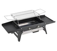 Petit barbecue portable au charbon de bois, pliable, idéal pour 1 à 2 personnes