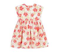 Petit Bateau Robe enfant manches courtes en coton à fleurs