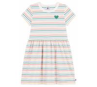 Petit Bateau Robe enfant manches courtes en coton à rayures