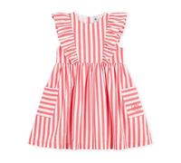 Petit Bateau Robe sans manches enfant en coton à rayures