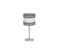 Petit Bureau Accueil 1xe14 Nickel/Gris-Beige 45x18x18 Cm