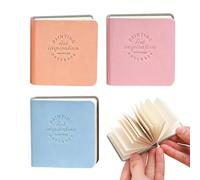 Petit carnet de croquis aquarelle | Kit de 3 pièces portable de presse à froid | Carnet d'aquarelle de poche pour dessin | Pour débutants, voyages, école, dessin naturel