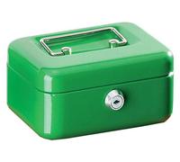 Petit coffre-fort verrouillable, de couleur verte, pour un stockage sécurisé
