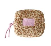Petit conteneur de Rangement Multifonctionnel, matériaux en Peluche avec Compartiments pour Le Maquillage et l ' Organisateur Essentiel, à cosmétiques Portable