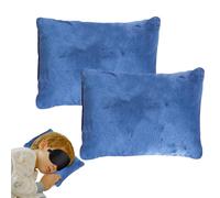 Petit Coussin De Voyage | 2 Pièces Oreiller Pour L'Avion - 28 Centimètres X 18 Centimètres Oreiller De Couchage - Pour Animaux De Compagnie Poignet Taille Genou Lit Chaise Bureau Voyage Avion