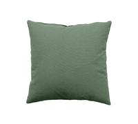 Petit Coussin déhoussable Panama - 40 x 40 cm - Vert argile