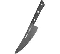 Petit couteau de chef Samura SHADOW 6.5" - Couteau de cuisine japonais en acier antiadhésif noir pour des coupes de précision et l'excellence culinaire