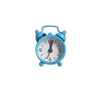 Petit Creative Mignon Mini Métal Réveil Electronique Petit Réveil Bleu PL534