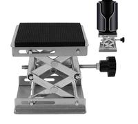 Petit cric de levage - Support de broyeur à ordures, chariot élévateur à ciseaux | Support de laboratoire, hauteur de levage extensible 1,96-6,1 pouces, élévateur à ciseaux, support d'amortisseur,