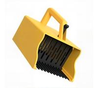 Petit cueilleur de fruits portable avec dents de peigne et bac de collecte | Récolteuse de fruits portable pour la maison, le jardin et la cour, travail quotidien avec dents de peigne et bac de collecte