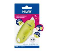 Petit cutter - Ergonomique - Lame céramique - Loisirs créatifs - Bureau - Jaune
